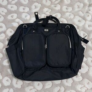 Black diaper bag